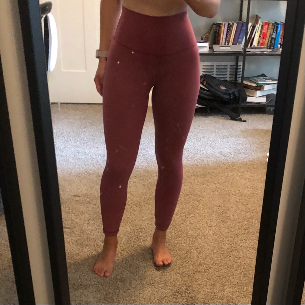 Lulu lemon pink align crop